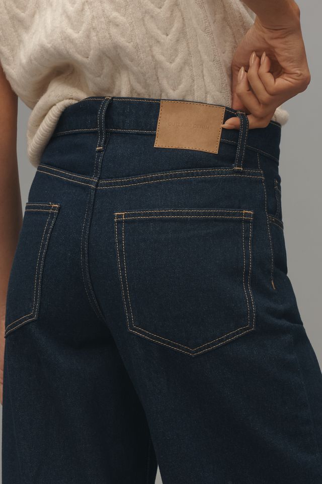 Outland Denim Avril Mid-Rise Slouchy Wide-Leg Jeans #3