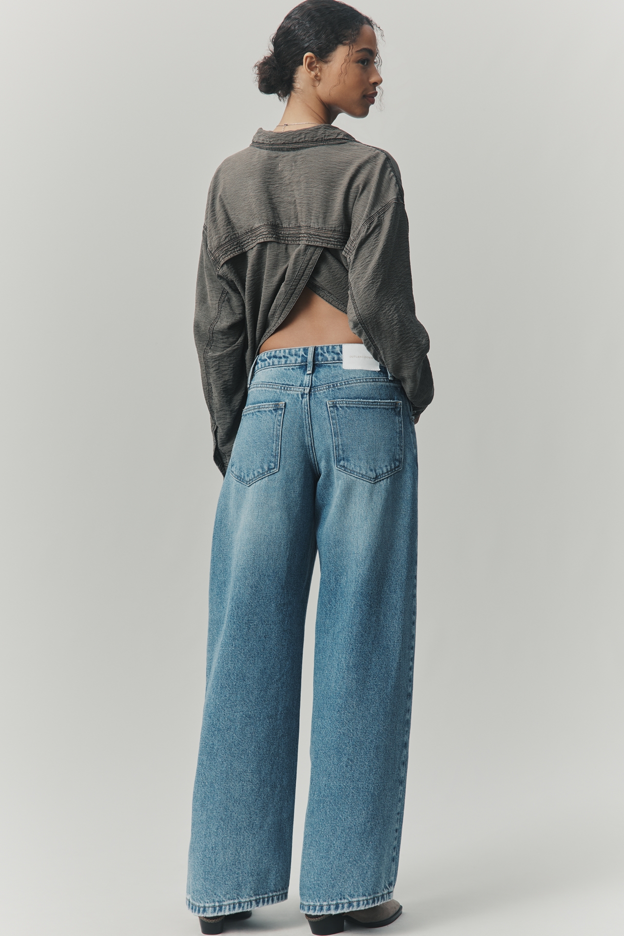 Outland Denim Melrose Low-Rise Baggy Jeans