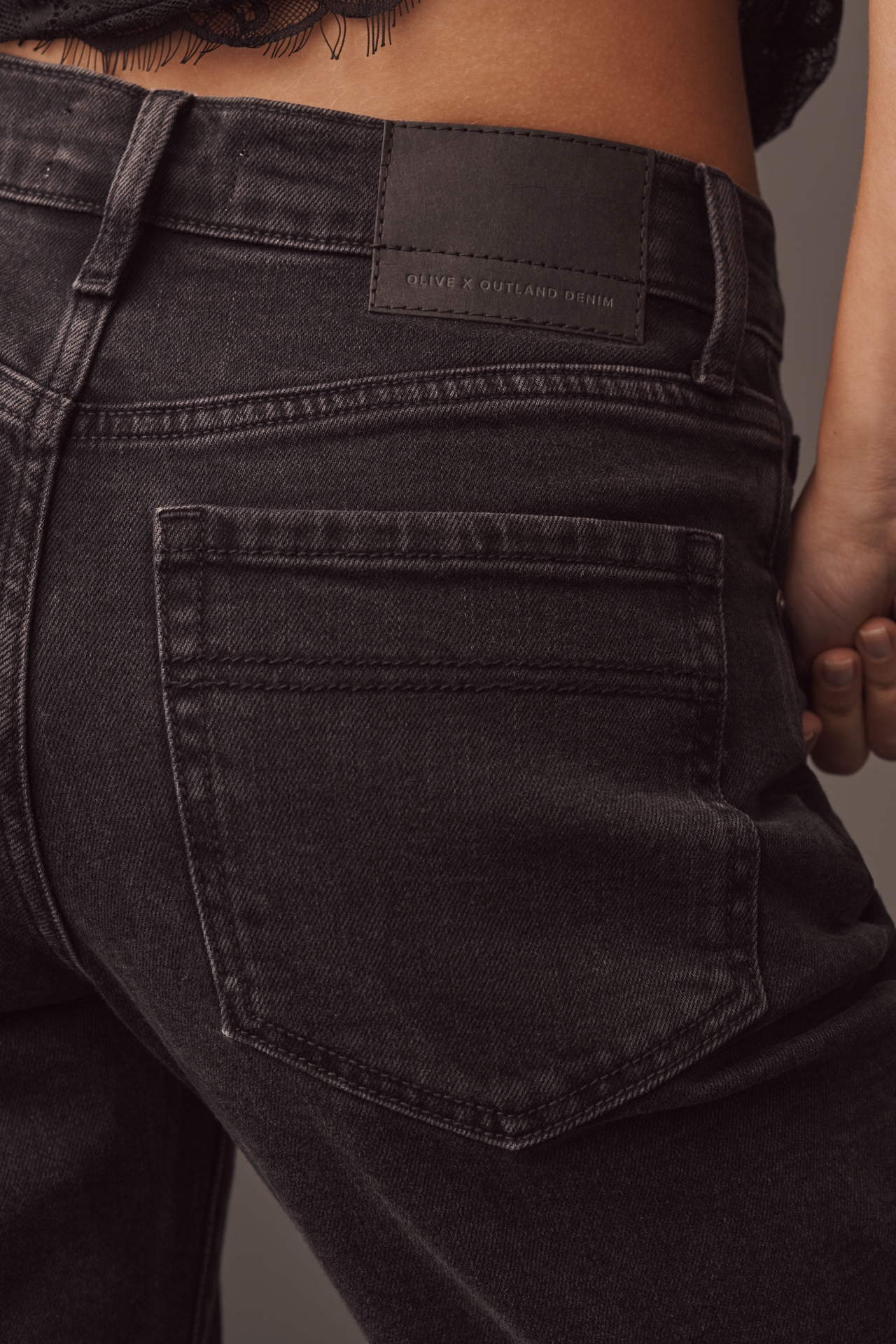 Outland Denim Effie Mid-Rise Flare Jeans