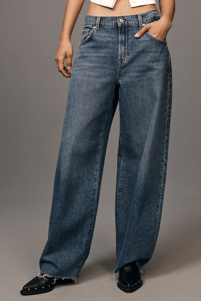 7 For All Mankind Bonnie High-Rise Barrel Jeans | Anthropologie