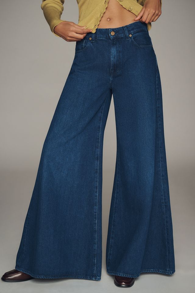 7 For All Mankind Willow High-Rise Super Wide-Leg Jeans #2