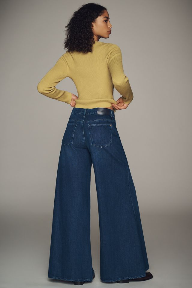 7 For All Mankind Willow High-Rise Super Wide-Leg Jeans #3