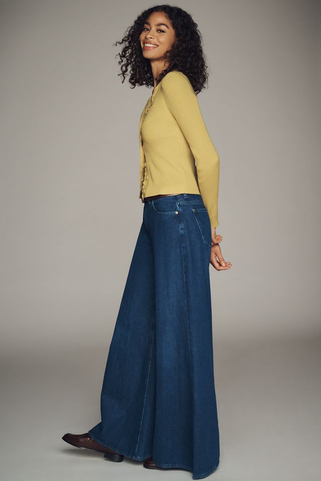 7 For All Mankind Willow High-Rise Super Wide-Leg Jeans #5