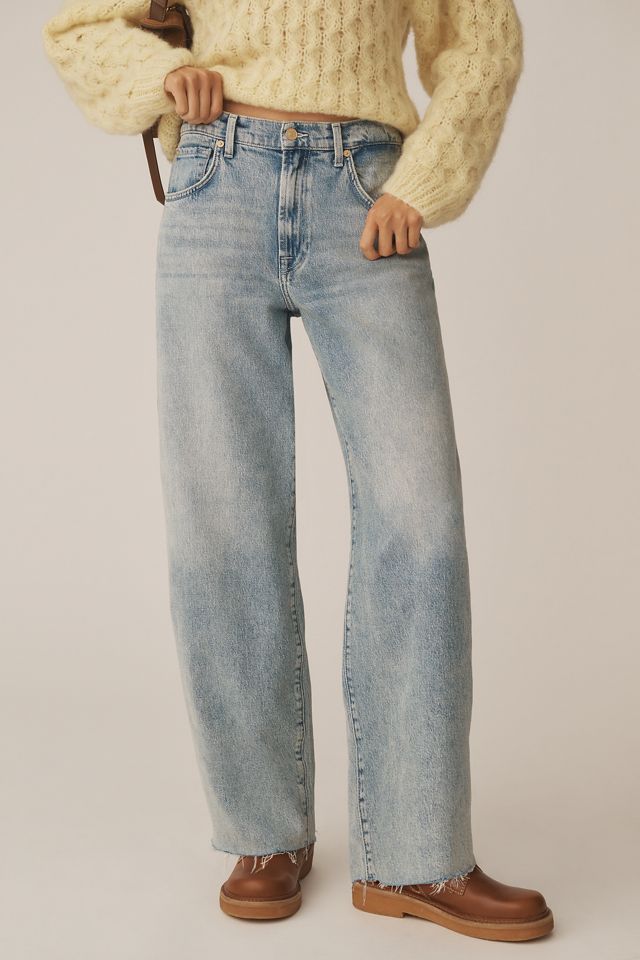 7 For All Mankind Bonnie High-Rise Barrel Jeans #1