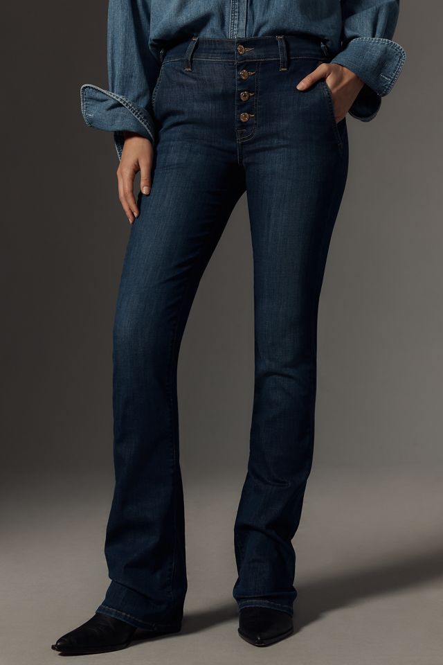7 For All Mankind Bri High-Rise Bootcut Jeans #1