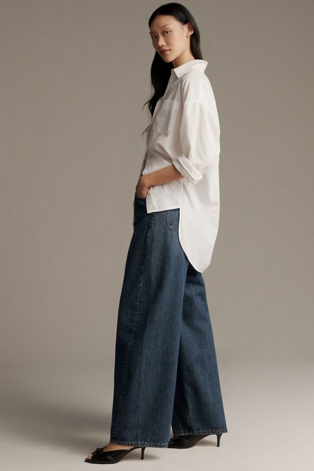 7 For All Mankind Twisted Bonnie High-Rise Barrel Jeans #2