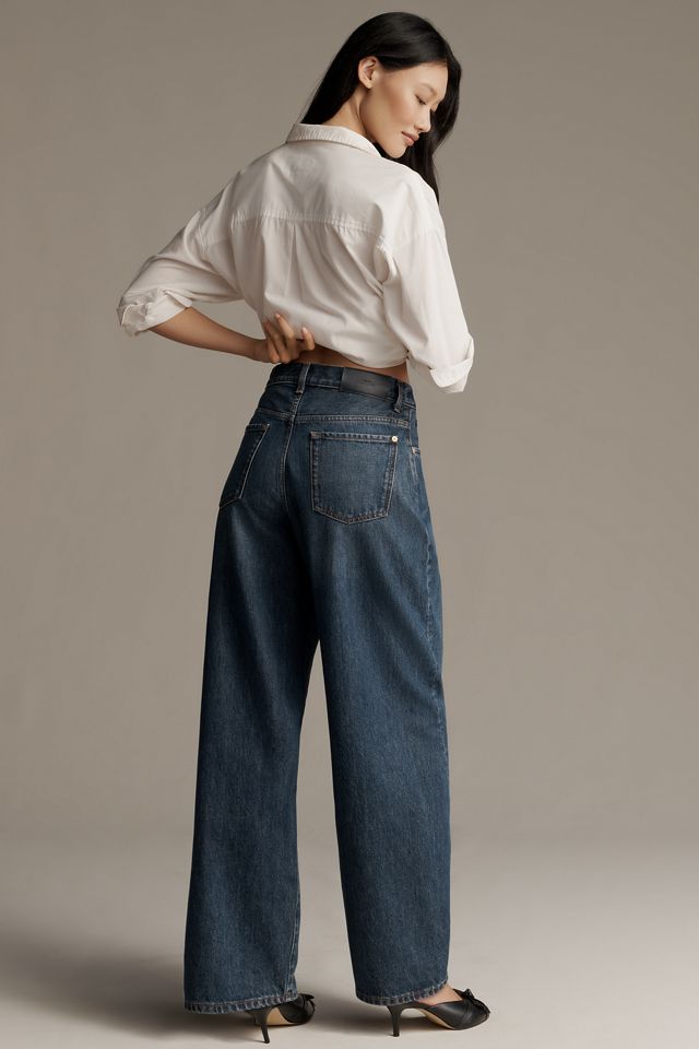 7 For All Mankind Twisted Bonnie High-Rise Barrel Jeans #3