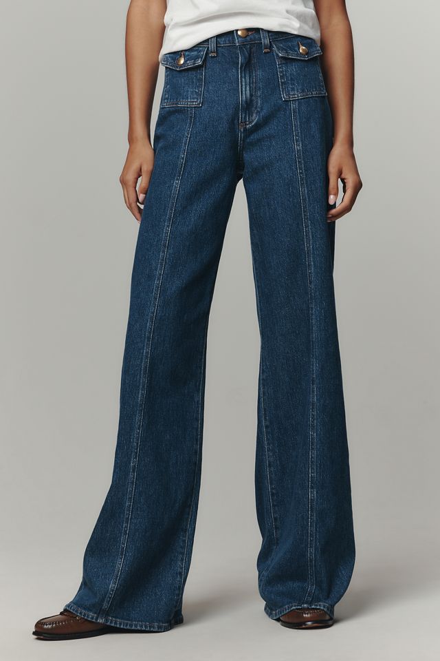7 For All Mankind Lotta High-Rise Wide-Leg Jeans #2