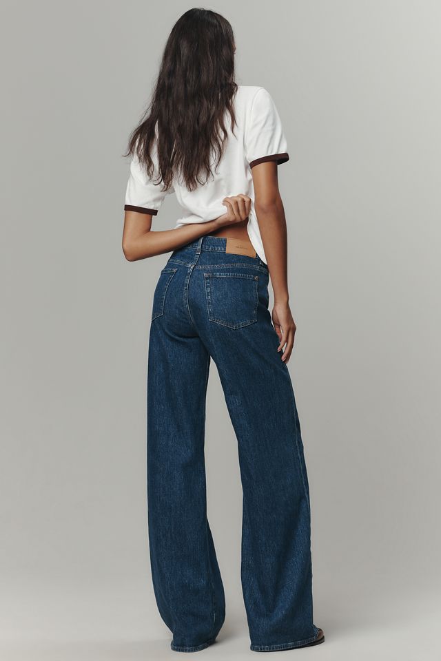 7 For All Mankind Lotta High-Rise Wide-Leg Jeans #3