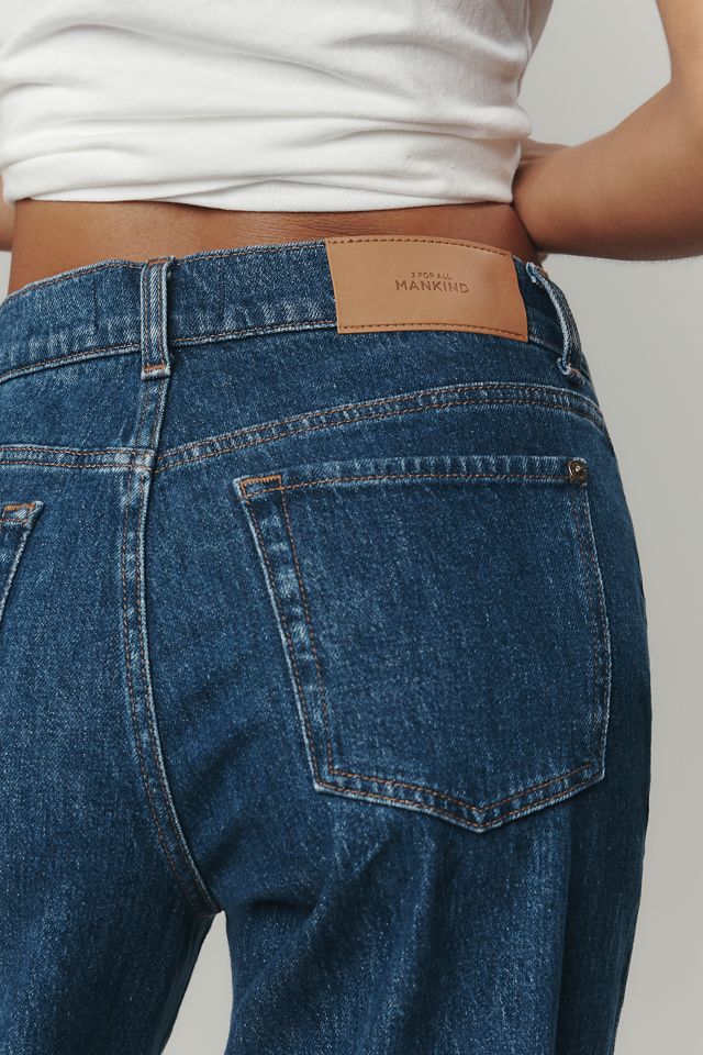 7 For All Mankind Lotta High-Rise Wide-Leg Jeans #4