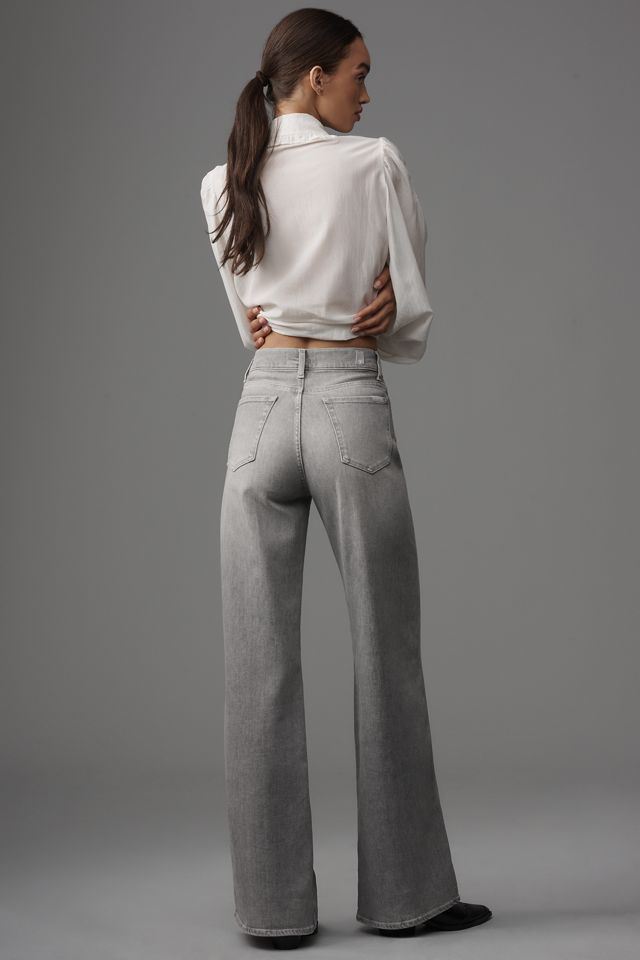 7 For All Mankind Lotta Mid-Rise Wide-Leg Jeans #3