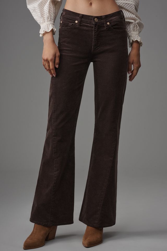 7 For All Mankind Twisted Dojo Mid-Rise Wide-Leg Trouser Jeans #1