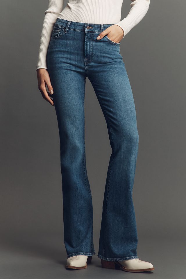 7 For All Mankind Leggy High-Rise Bootleg Jeans #1