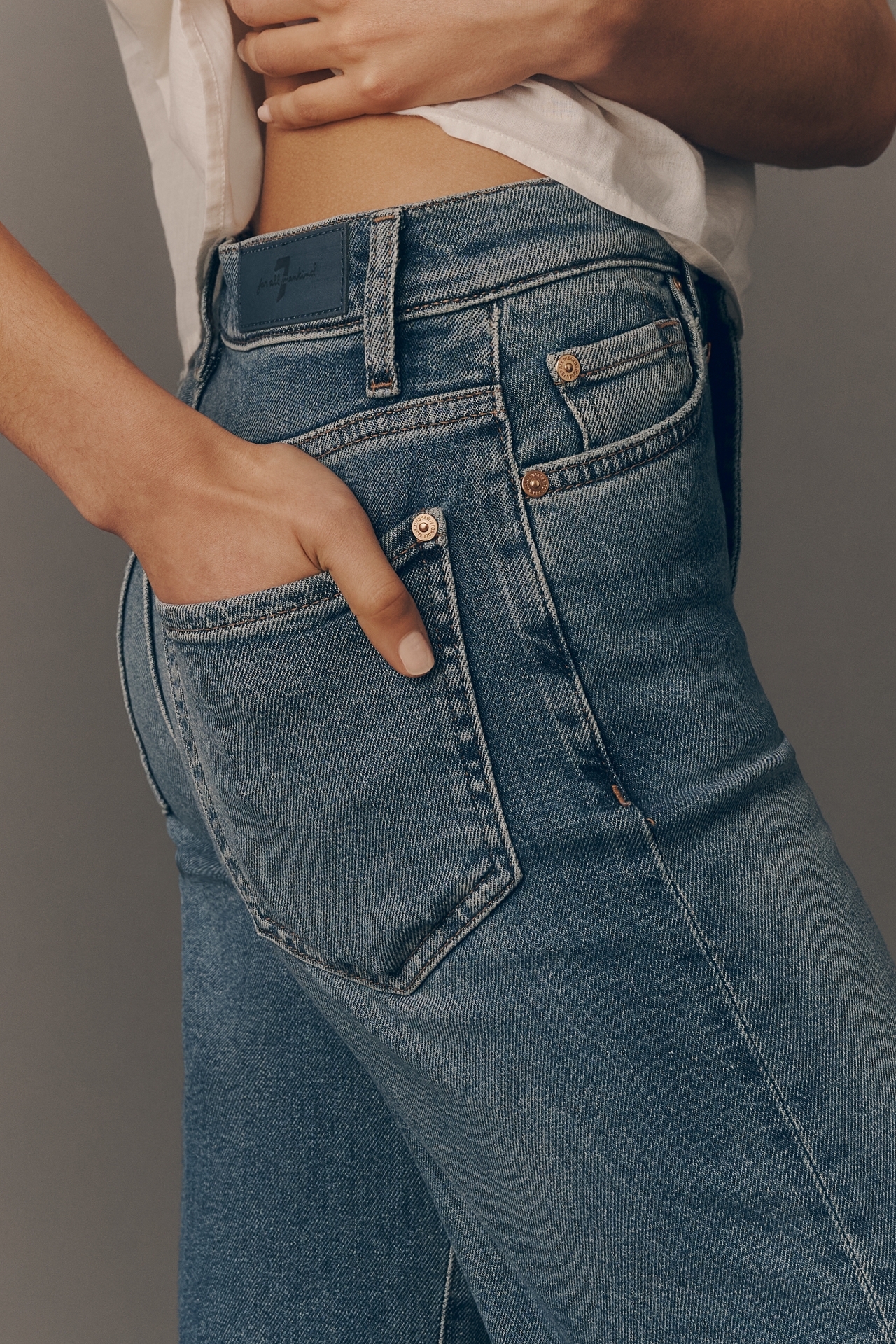 7 For All Mankind Jo High-Rise Flare Jeans