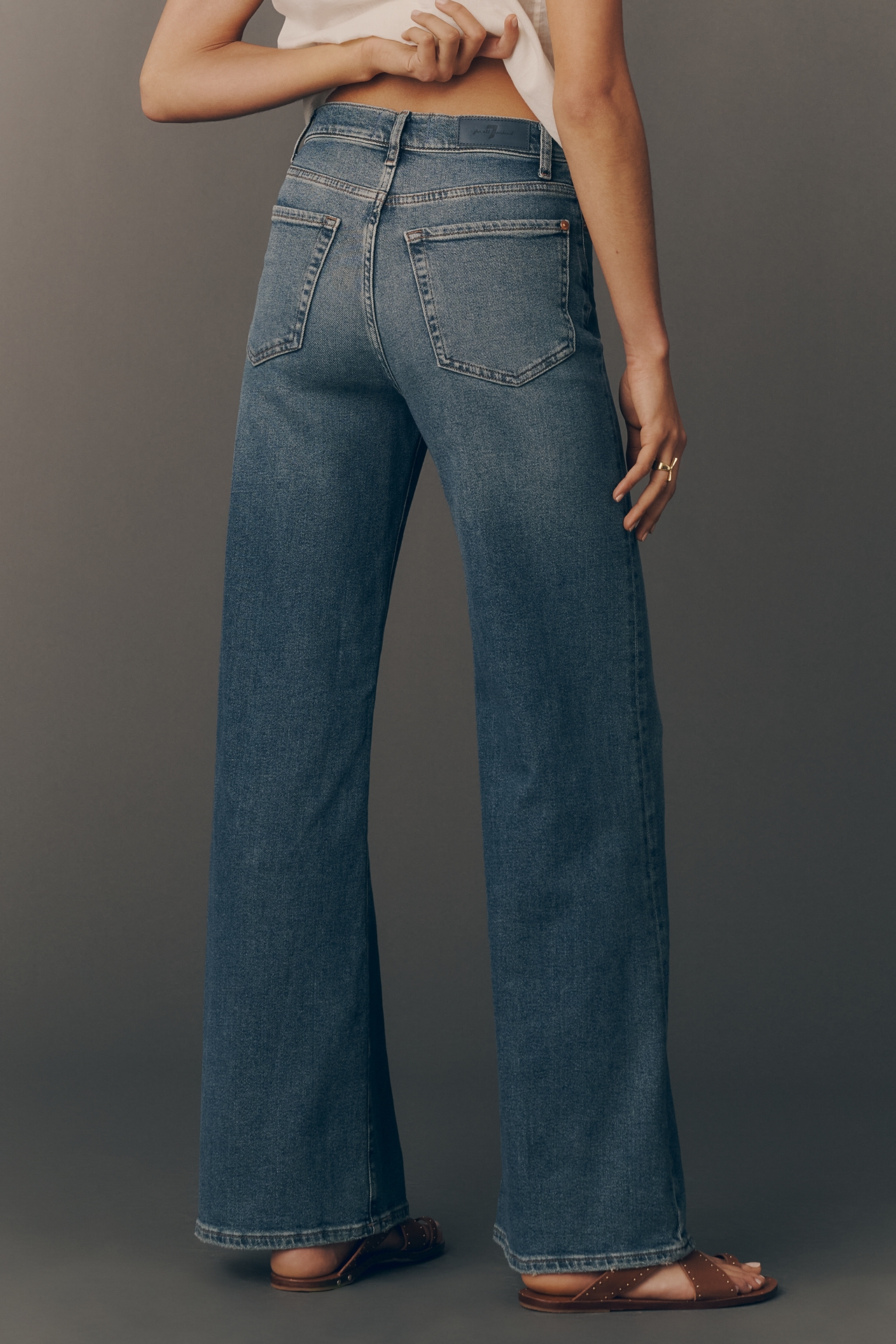 7 For All Mankind Jo High-Rise Flare Jeans