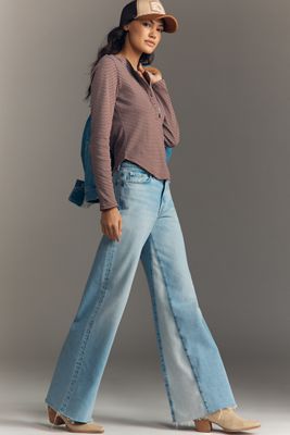 7 For All Mankind Lotta High-Rise Wide-Leg Jeans