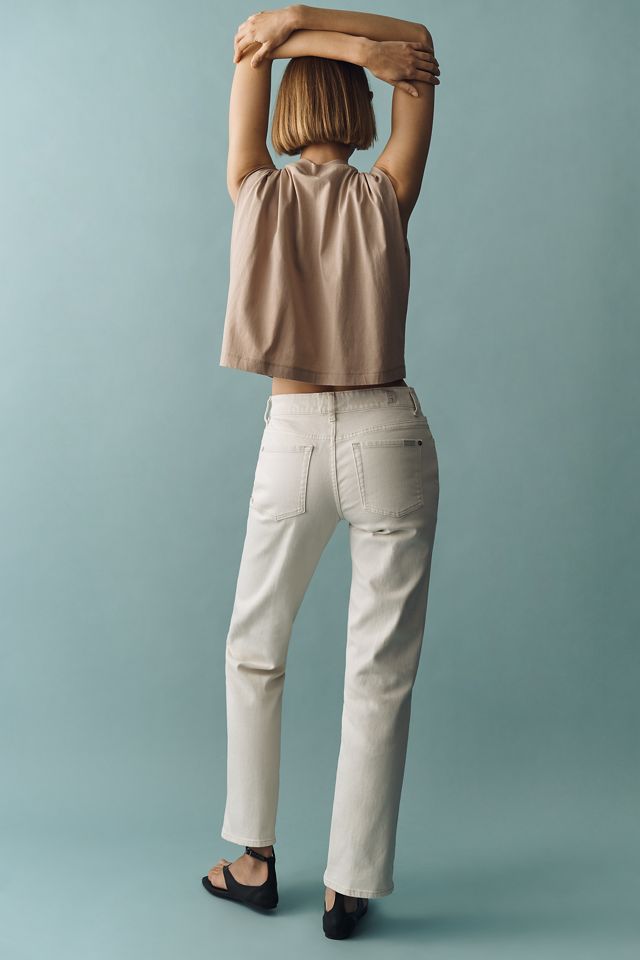7 For All Mankind Callie Low-Rise Straight-Leg Jeans #3