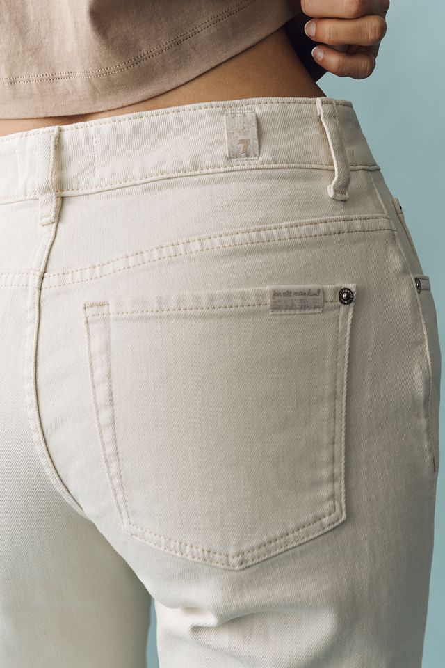 7 For All Mankind Callie Low-Rise Straight-Leg Jeans #4