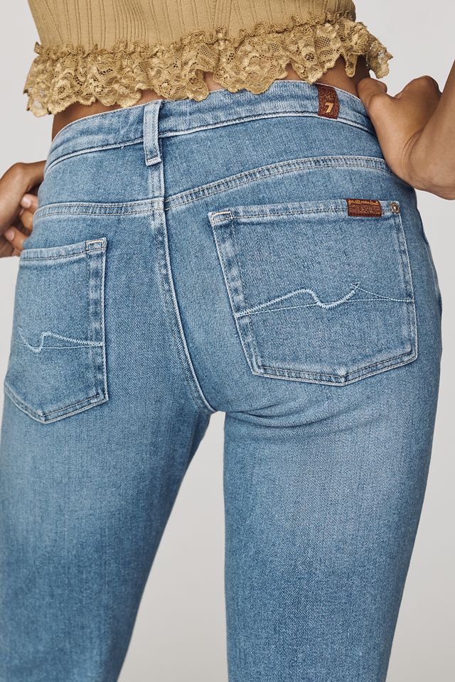 7 for All Mankind Modern Dojo Mid-Rise Flared Jeans #3