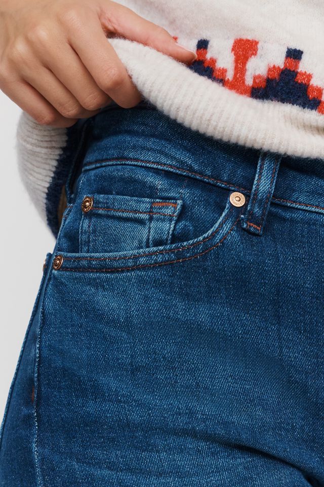 7 For All Mankind Leggy Low Rise Bootcut Jeans #3