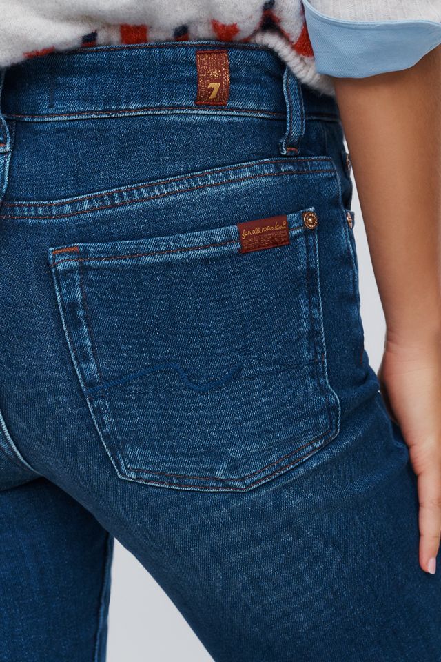 7 For All Mankind Leggy Low Rise Bootcut Jeans #5