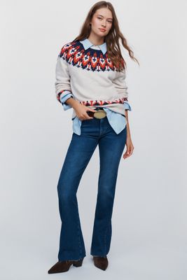 7 For All Mankind Leggy Low Rise Bootcut Jeans