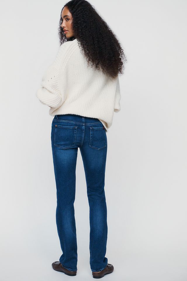 7 For All Mankind Mid-Rise Straight Jeans #3