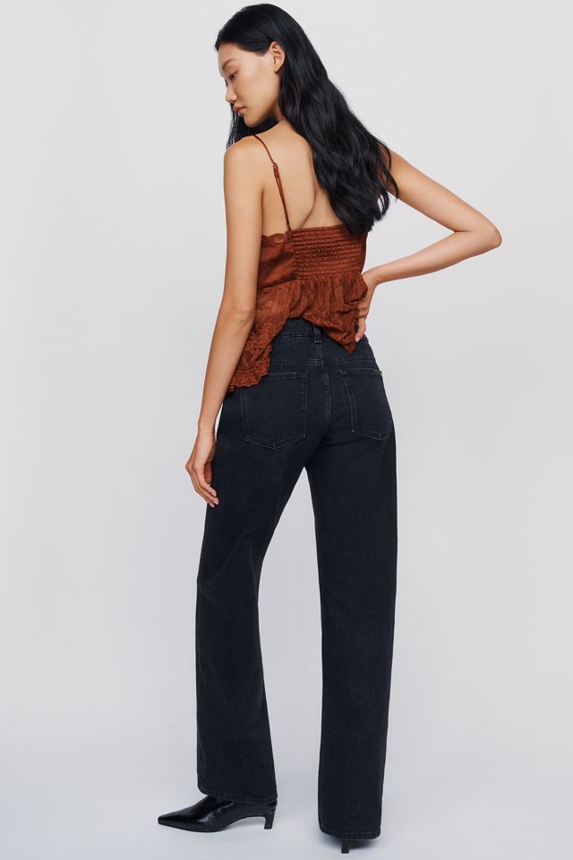 7 For All Mankind Low-Rise Straight-Leg Jeans  #4