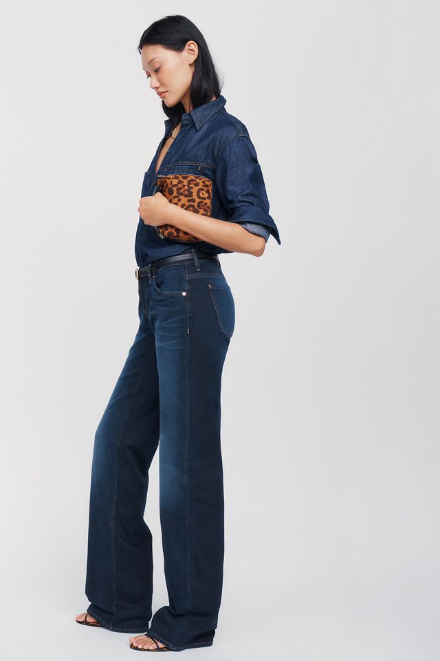 7 For All Mankind Low Rise Straight Leg Jeans #1