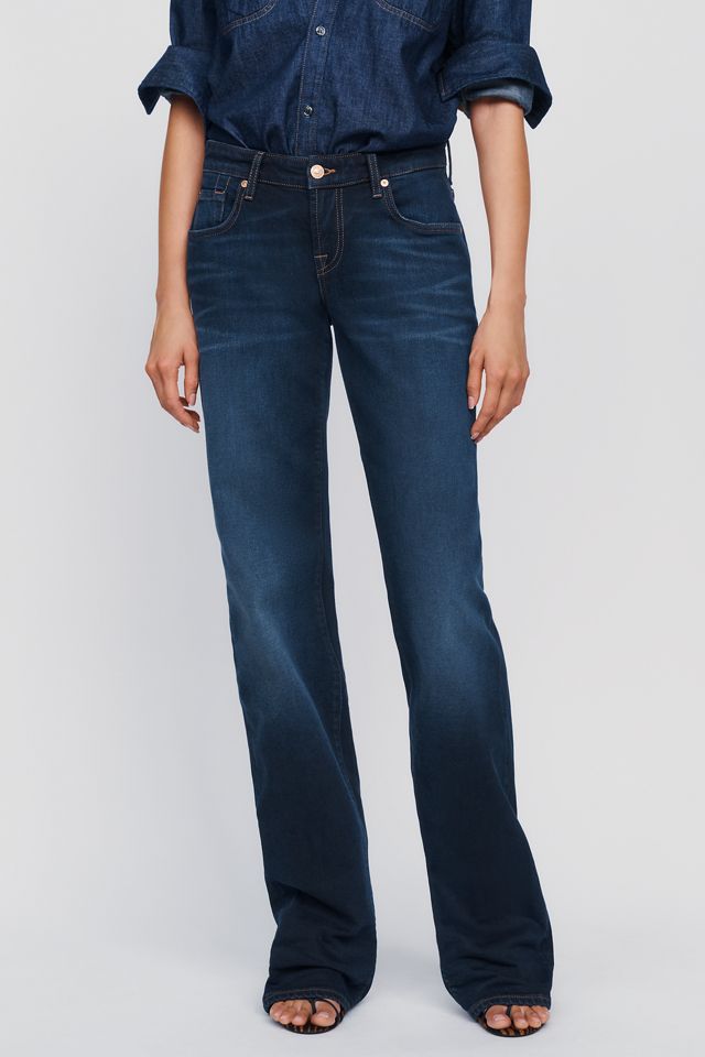 7 For All Mankind Low Rise Straight Leg Jeans #2