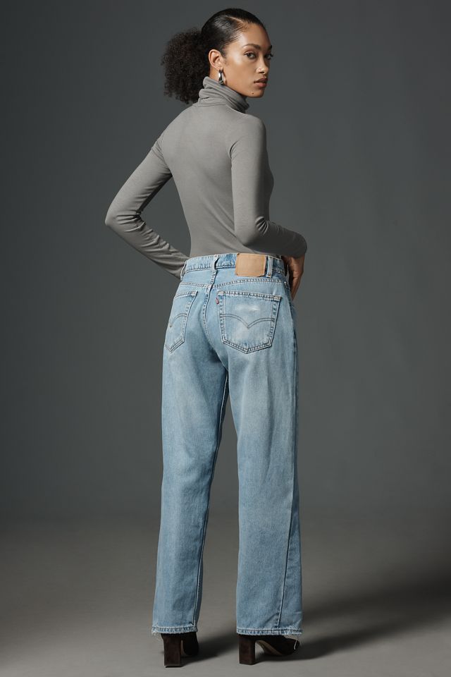 aligrace 90s High-Rise Wide-Leg Jeans #3