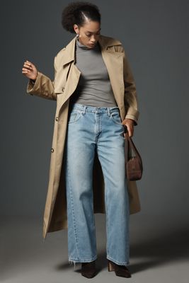 aligrace 90s High-Rise Wide-Leg Jeans