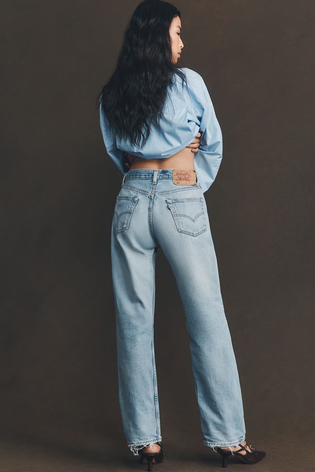 aligrace Brigette High-Rise Relaxed Straight-Leg Jeans #3
