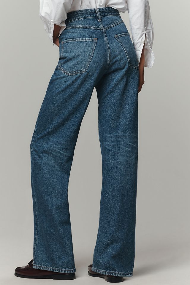The Mila Mid-Rise Straight-Leg Jeans by Pilcro #2