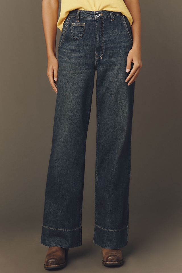 Pilcro Gilligan High-Rise Flare Jeans #1
