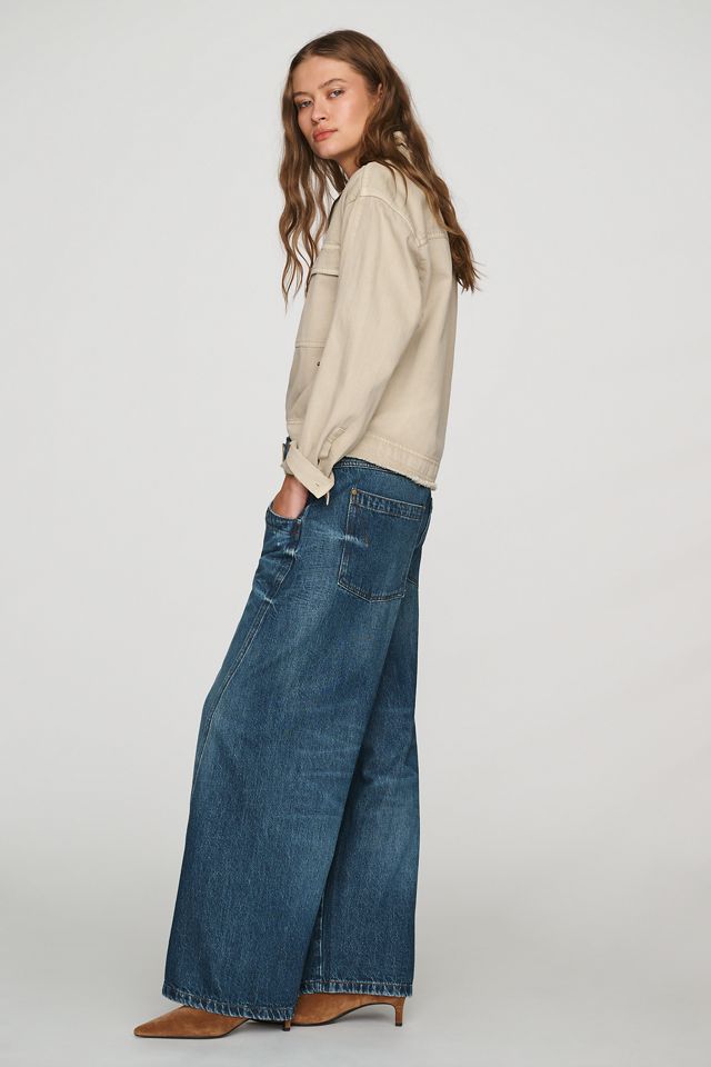 Pilcro Kenny High-Rise Tapered Barrel Jeans #3