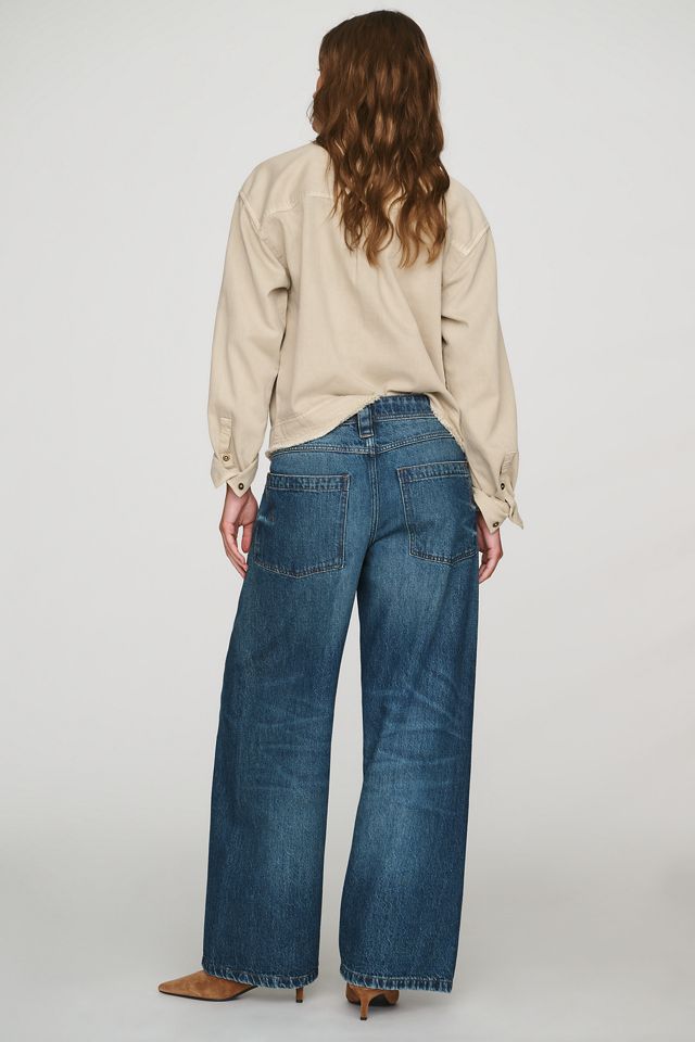 Pilcro Kenny High-Rise Tapered Barrel Jeans #5