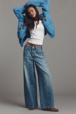 Pilcro High-Rise Tapered Jeans