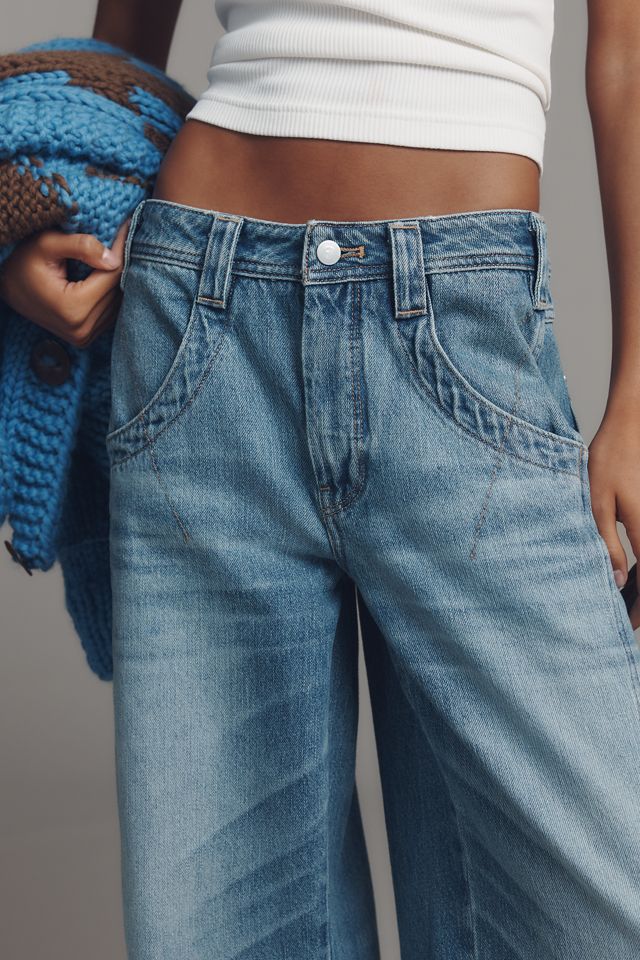 Pilcro High-Rise Tapered Jeans #3