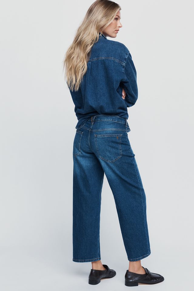 Pilcro Edie High-Rise Straight-Leg Jeans #2