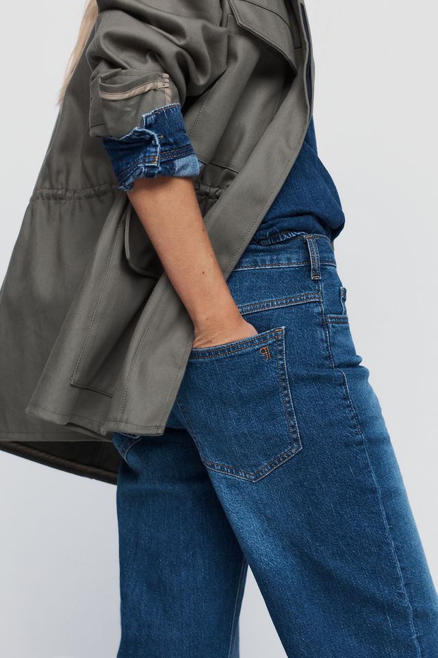 Pilcro Edie High-Rise Straight-Leg Jeans #3