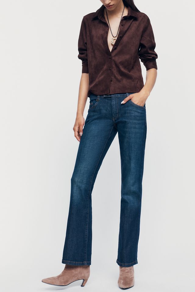 Jeans Pilcro a Vita Bassa con Taglio a Zampa #2