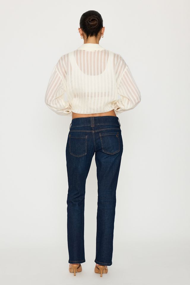 Jeans de Tiro Bajo Bootcut Pilcro #11