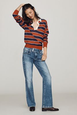Pilcro Billy Low-Rise Bootcut Jeans