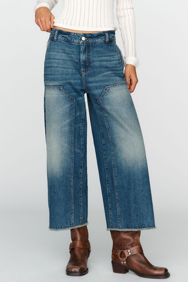 Pilcro Eden Utility High Rise Cropped Jeans #2