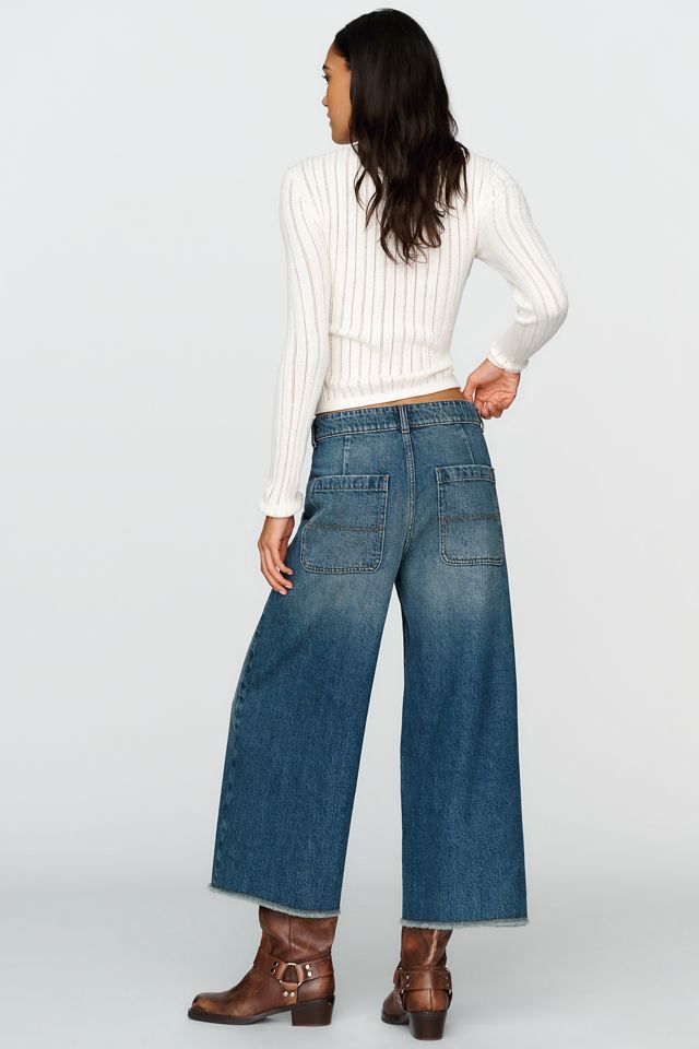 Pilcro Eden Utility High Rise Cropped Jeans #3