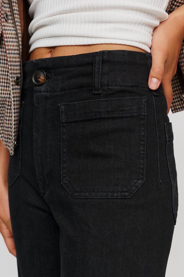 Maeve Colette High-Rise Wide-Leg Full-Length Jeans #2