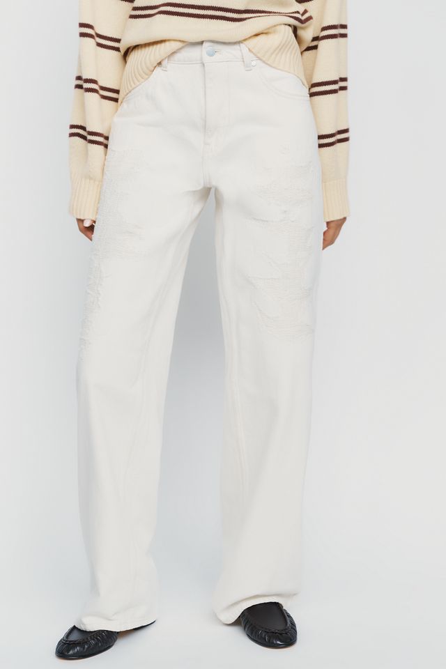 Pilcro Sloane High Rise Slouchy Relaxed Jeans  #2