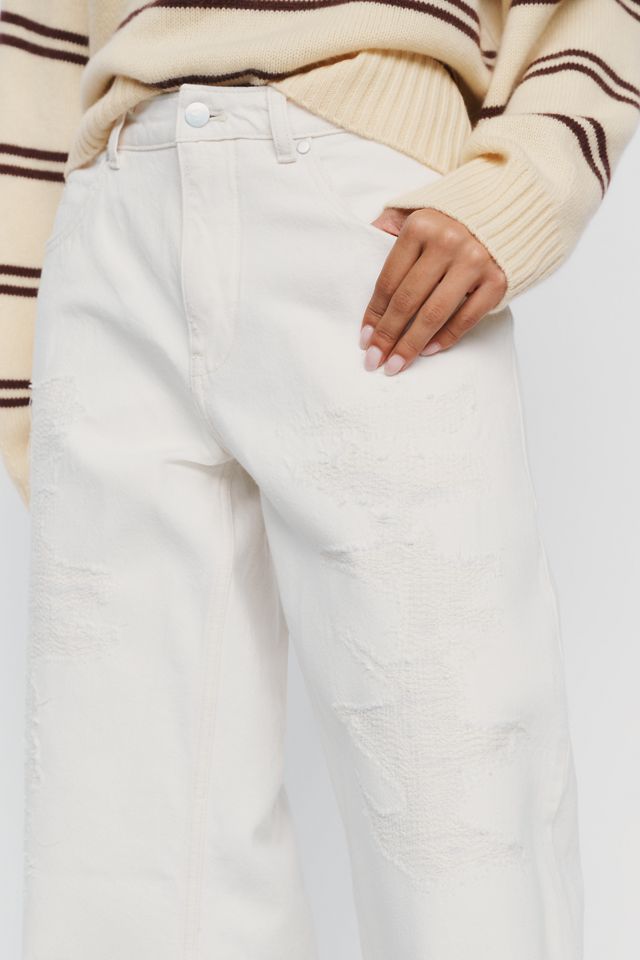 Pilcro Sloane High Rise Slouchy Relaxed Jeans  #4