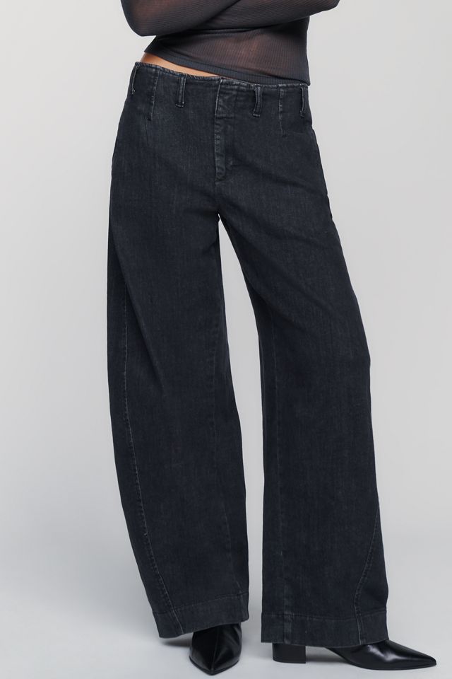 Jeans By Anthropologie a Vita Alta Slouchy a Botte #1